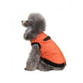 thumbnail image 4 of Pet Puppy Dog Cat Clothes Autumn Winter Warm Padded Coat Vest Jacket Apparel, 4 of 5