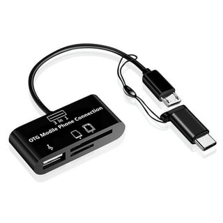 Lecteur de cartes pour SAMSUNG Galaxy Tab A Smartphone Micro-USB