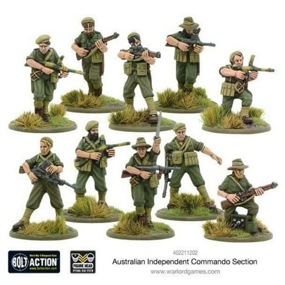 Warlord Games Australian Independent Commando Section New
