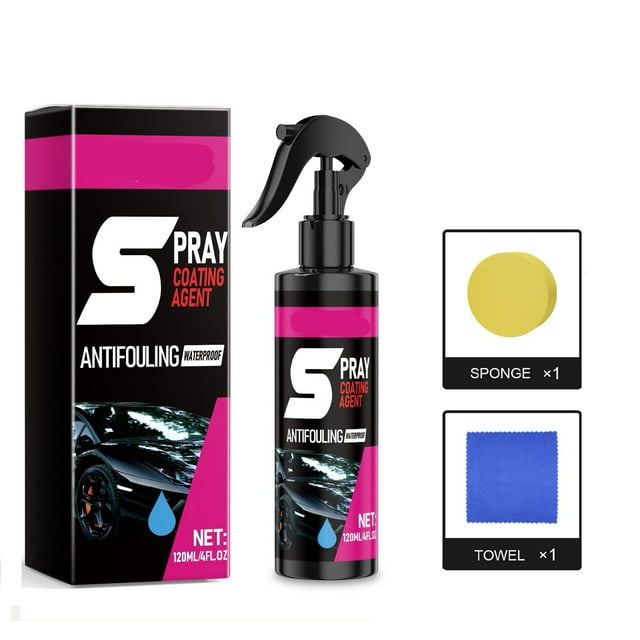 Agente de recubrimiento para automóviles de 120 ml. Agente de pintura para automóviles. Spray de pintura para automóviles de alta protección y rápida. 120 ml.