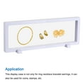 thumbnail image 5 of Uxcell Floating Thin Film Display Box with Base 30cm x 11cm x 2cm White, 5 of 5