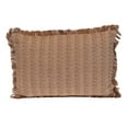thumbnail image 2 of Parkland Collection Transitional Stripes Purple 14" x 20" Pillow, 2 of 2