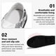 thumbnail image 3 of Zapatillas descalzas minimalistas y relajadas para hombre | Puntera ancha | Suela sin desnivel, 3 of 5