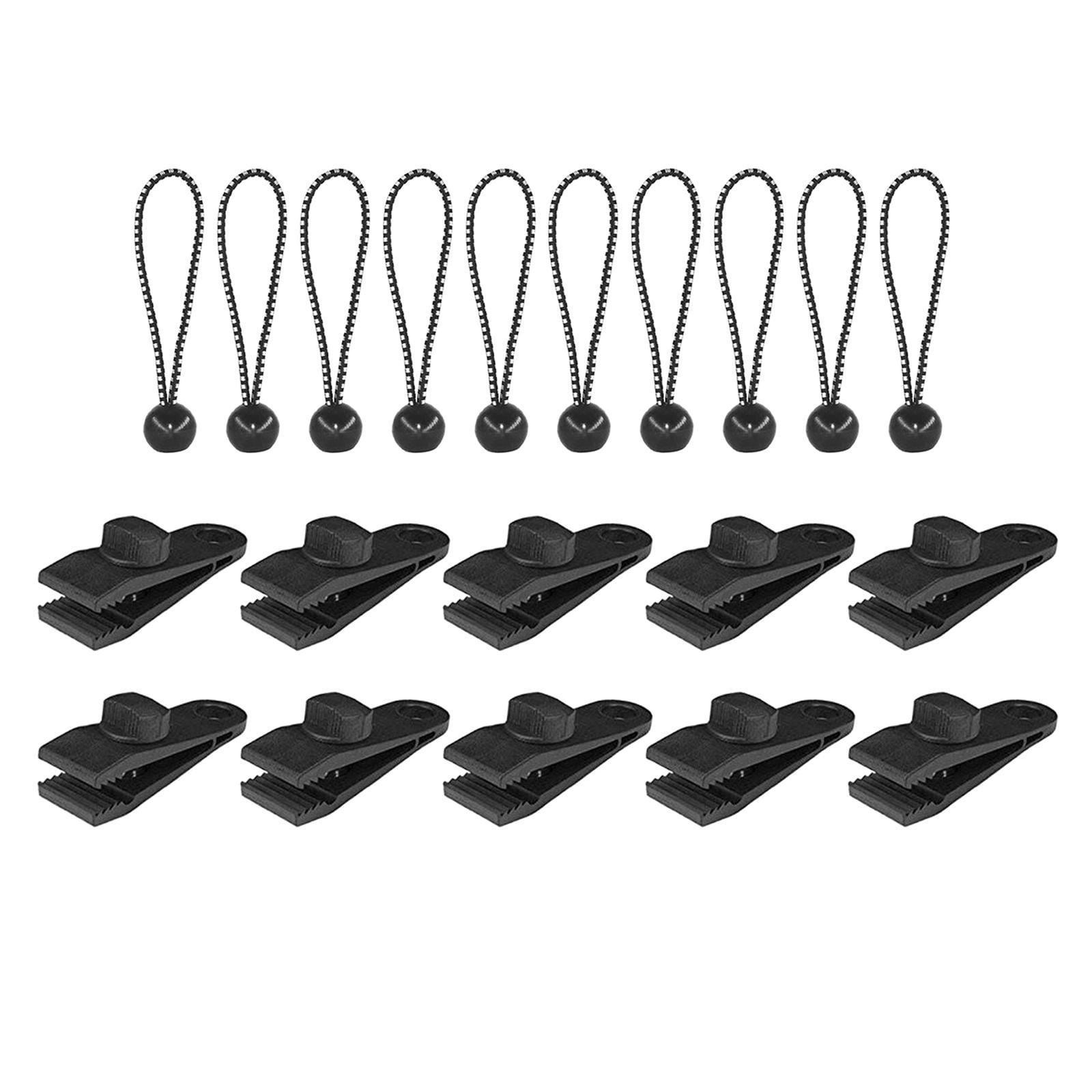 Tarp Clips Heavy Duty Lock Grip, Tarp Clamps, Tent Fasteners Clips