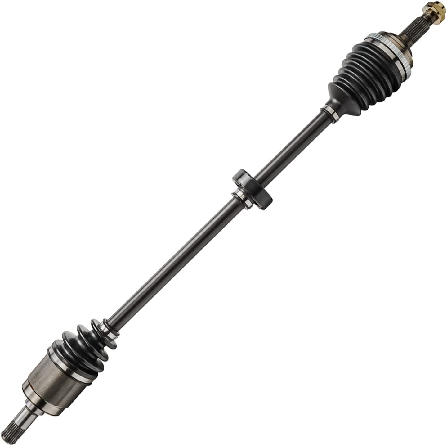 Detroit Axle - 2pc Front CV Axles for 1992-2000 Honda Civic, 1997-2000 Acura EL, 2 CV Axle Shafts Assembly 1998 1999 Replacement