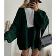 thumbnail image 4 of PRETTYGARDEN Womens Oversized Cardigan Sweaters Fall Long Lantern Sleeve Knit Open Front Lightweight Sweater, 4 of 10