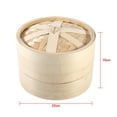 thumbnail image 4 of Vaporera de Bambú para Cocina China - Utensilio de Cocina Tradicional para Arrocera, 4 of 5