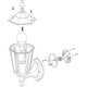thumbnail image 3 of Laterna 4 outdoor wall light, exterior lighting in black cast aluminum and glass, IP44 [Energy Class D], 3 of 4