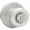Satin Chrome, variant on Kwikset 300T 26 RCAL RCS Tylo Polished Chrome Bed/Bath Knob