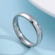 thumbnail image 1 of Accesorios anillo de acero de titanio 4 mm arco liso pareja acero inoxidable fino belleza anillo anillo joyería mujer, 1 of 6
