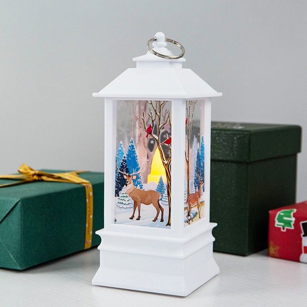 Ever Bright Wholesale Feliz Navidad Objetos decorativos Luz de muñeco de nieve de Papá Noel