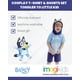 thumbnail image 3 of Conjunto de ropa Bluey Little Boys con capucha y pantalones cortos 6, 3 of 7