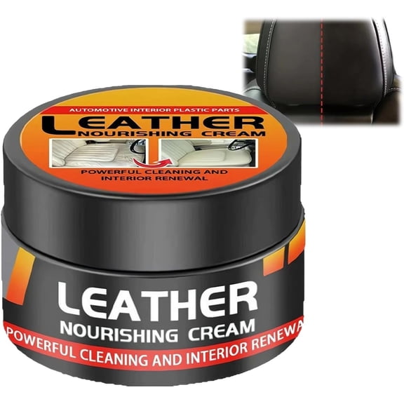 Leather Cleaning and Care Cream for Automotive Interior and Furniture