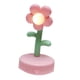 thumbnail image 3 of Lámpara de mesa linda flor noche luz portátil escritorio lámpara decorativa para oficina dormitorio decoración rosa, 3 of 5