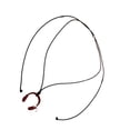 thumbnail image 6 of Trendy Headphone Necklace for Women Lightweight Alloy Jewelry Stylish Everyday Layering Accessory, 6 of 9