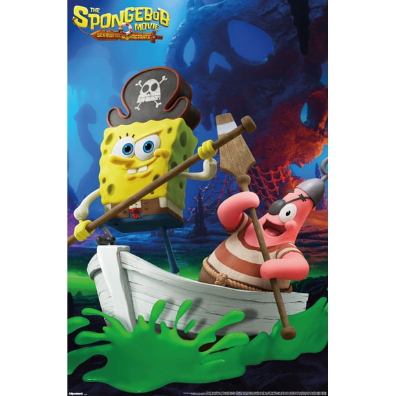 Nickelodeon The SpongeBob Movie: Search for SquarePants (2025) - Crew Wall Poster, 22.375" x 34"