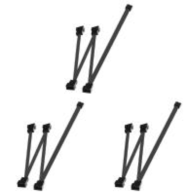 Divisor de ventilador portátil PWM 5/6 vías Cable de ventilador Pwm para CPU de computadora (4 vías)