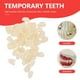 thumbnail image 5 of 150 piezas de dientes orales carillas dentales temporales dientes de porcelana carillas temporales, 5 of 5