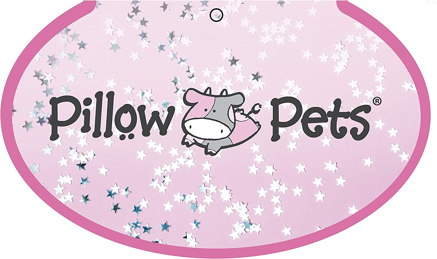 Pillow Pets Signature Glittery White Unicorn Stuffed Animal Plush Toy - image 4 of 5