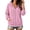 Pink, variant on Women's Full Zip Hoodie Thicked, Oversized Long Sleeve Hooded Sweatshirt with Pockets, Womens Zip Up Hoodies with Hoods, Red, S
