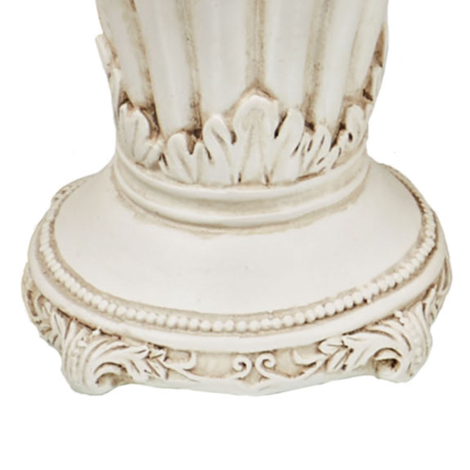 Flowering Medallion Lotion Soap Dispenser Antique Ivory Soap Dispenser
