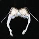 thumbnail image 3 of Sujetador de baile Sunnimix con Cuentas y borlas para danza del vientre blanco, 3 of 8