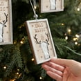 thumbnail image 6 of Lilixerw Carved Wooden Christmas Sign Pendant,Holiday Tree Ornament with Reindeer Scene,Festive Wall & Door Hanging Decor,4.29Inch Beige, 6 of 6