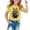 Z-Yellow, variant on Hihipz Toddler Boys Easter Tee Tops Short Sleeve Colorful Graphic Crew Neck Tee Tops Soft Casual Stylish Tshirt,Sizes 3-4