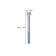 thumbnail image 2 of Silver Engine Mounting Bolt Set for Engine Mount Screw Replacement 10Pcs, 2 of 5