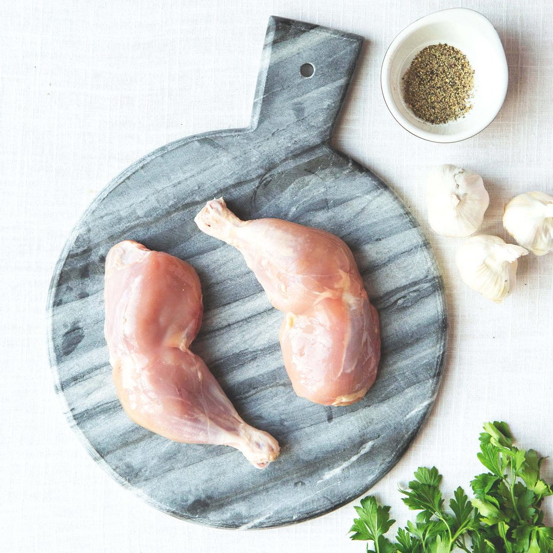 Crescent Foods Skinless Leg Quarters | Halal | 16 pieces