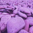 thumbnail image 1 of Ahgly Tapis d'Intérieur Lavable en Machine Carré Violet Transitionnel, 4 Pieds Carré, 1 of 7