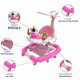 thumbnail image 4 of Andadera para Bebés The Baby Shop con llantas de gel y juguetero Rosa -, 4 of 5