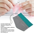 thumbnail image 4 of Rolling Crochet Hook Organizer Case Portable Oxford Cloth Storage Bag for Knitting  with Buckle Closure Convenient to Use, 4 of 8