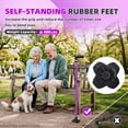 thumbnail image 5 of BeneCane Folding Cane with Dual LED Lights, Adjustable Quad Cane for Men and Women, Lightweight Aluminum Walking Cane with Self-Standing Base and Carry Bag, 5 of 8