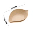 thumbnail image 3 of Taotanxi 1 Pcs Leaf Shape Sauce Dish,Small Dipping Bowls Appetizer Plates Wheat Straw Soy Sauce Dishes Multicolor Plastic Saucers Bowl Dinnerware Set for Vinegar/Salad Soy Sauce/Wasabi/Chili Oil, 3 of 6