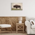 thumbnail image 2 of Stupell Industries Serene Buffalo on Country Hill Animals Painting Unframed Art Print Wall Art, 19 x 13, 2 of 7
