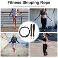 thumbnail image 3 of EeaseCA 1Pc Adult Training Jump Rope Adjustable Self-locking Skipping Rope Jumping Rope, 3 of 7