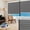 Volcanic Gray, variant on Allesin No Drill Motorized Cellular Shades Quiet Motor 45dB Smart Honeycomb Blinds with App and Voice Control Rechargeable Solar Option Aluminum Rails(36" W x 64" H, 100% Blackout Silver White)
