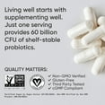 thumbnail image 5 of Sports Research® Daily Probiotics w/ Prebiotics 60 Billion CFU Vegan Gut & Digestive Health (30 Veggie Capsules), 5 of 8
