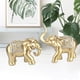 thumbnail image 4 of Esculturas de elefante de resina Feng Shui, estatuas de tronco para decoración de oficina y hogar. dorado, 4 of 9