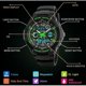 thumbnail image 5 of Relojes, relojes digitales para niños, reloj analógico deportivo para exteriores resistente al agua hasta 50 m con alarma, temporizador, zona horaria dual y luz LED para niños., 5 of 5