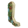 thumbnail image 4 of Southwestern Desert Cactus Succulent Flowers Cowboy Boot Wall Plaque Decor Art, 4 of 5