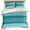 Green, variant on 3 Piece Blue Ombre Stripe Duvet Cover Set Full Size,Microfiber Comforter/Quilt Cover with Corner Ties and 2 Pillowcases,Farmhouse Striped Modern Abstract Art All Season Bedding with Zipper Closure