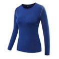 thumbnail image 2 of Women's Compression Shirt Dry Fit Long Sleeve Workout Tops, 2 of 2
