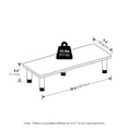 thumbnail image 2 of Soporte elevador para monitor Furinno Turn-N-Tube, roble blanco, 2 of 6