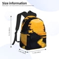 thumbnail image 3 of Fotbe Sunset River Pine Trees Lightweight Casual Laptop Backpack for Men and Women, Daily use Waterproof backpack, Backpack for College, 3 of 7