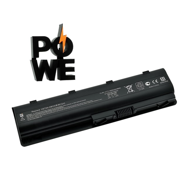 MU06 MU09 - Batería de Repuesto para computadora portátil HP Pavilion G6 G7 G6-1D38DX G6-1d21DX G6-1A30US G7-1260US MU06 MU09 (10.8 V, 48 WH) POWE PW-BTRY11402