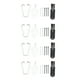 thumbnail image 2 of 4 juegos de puntas de bolígrafo para tableta, repuestos de lápiz óptico para escritura a mano, juego de herramientas de punta para tableta Samsung para S7 FE de 12,4 pulgadas T733, negro y gris, 2 of 8