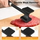 thumbnail image 3 of Ablandador de Carne, Mazo de Carne de Doble Cara, Martillo Sólido de Alta Resistencia para Ablandar Bistec, Cerdo y Res., 3 of 5