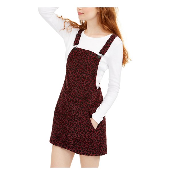 Vanilla Star Vanilla Star Womens Juniors Corduroy Cheetah Skirt